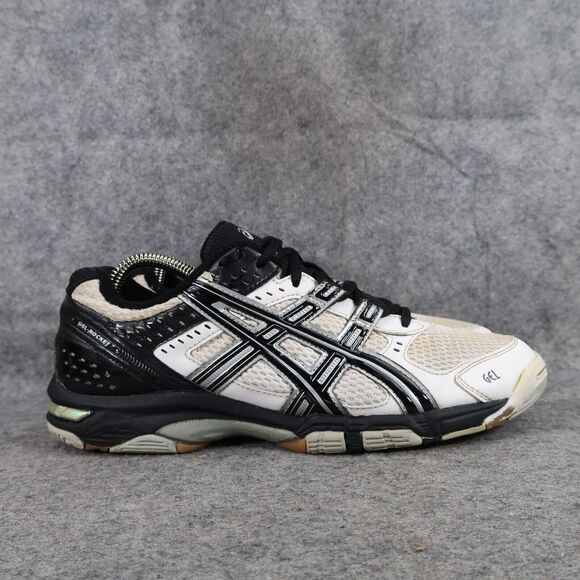 Asics Shoes Womens 9 Athletic Volleyball Trainers Gel Rocket Indoor Court Sports - Picture 2 of 14